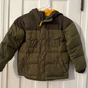 Lands End size M (5-6) puffer jacket
